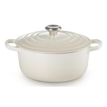 Le Creuset Signature Roaster okrągła beza 20cm