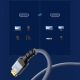 7. Kabel Wozinsky WPS-16AYL3S DisplayPort 2.1 Certyfikowany VESA 80 Gb/s 16K@60Hz 8K@120Hz 4K@240Hz HDR HDCP DSC 3m - czarny