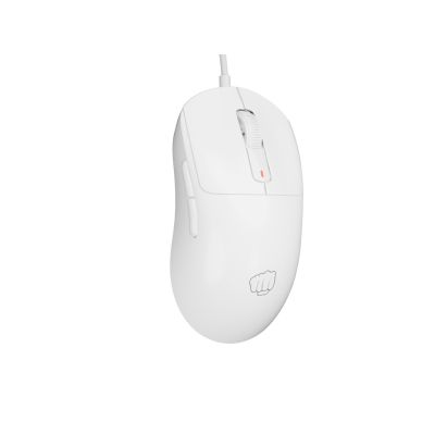 4. Mysz dla graczy Fury Tanto T4 12000DPI RGB biała gamingowa przewodowa