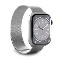 Pasek ze stali nierdzewnej Puro Milanese do Apple Watch 38 / 40 / 41 mm - srebrny
