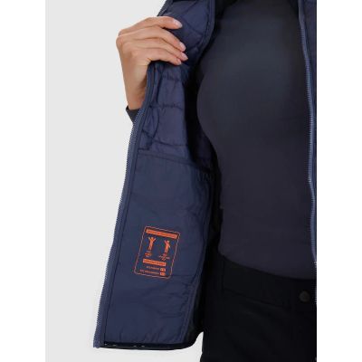 4. Bezrękawnik trekkingowy z wypełnieniem Primaloft Black damski 4F 4FWSS25TVJAF180-22S