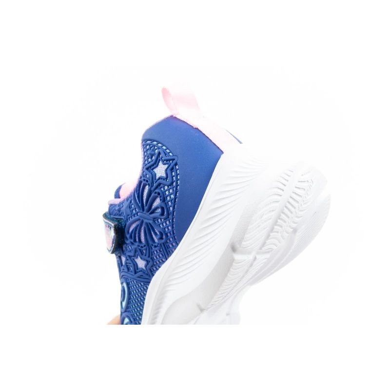 16. Skechers Jumpsters buty dziecięce sportowe dla dziewczynki brokatowe