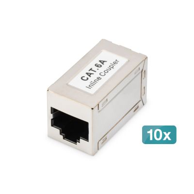 3. Digitus Modułowy łącznik wtykowy CAT 6A, ekranowany - 10 kst