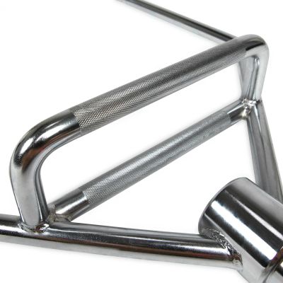 12. VIRTUFIT OLIMPIJSKI HEX BAR - SZTANGA TRAPEZOWA - TRAP BAR - 140 CM