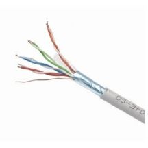 Kabel sieciowy GEMBIRD FPC-5004E-SO/100C (F/FTP; 100m; kat. 5e; kolor szary)