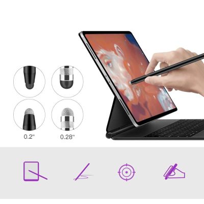 5. Rysik pasywny Tech-Protect USP100 4-TIP Touch Stylus - czarny