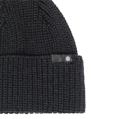 3. Element Low Docker Beanie ELYHA00234-FBK Czarne One size