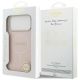 8. Etui Guess Saffiano Classic Logo MagSafe na iPhone 18 Pro Max / iPhone 17 Pro Max - różowe