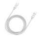 3. Kabel Orico CDX 60W 3A Power Delivery USB-C - USB-C 1m - biały