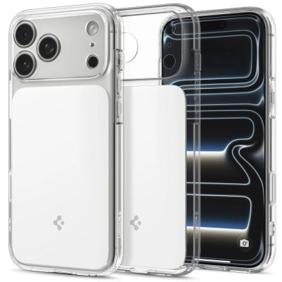 Etui Spigen Ultra Hybrid MagSafe na iPhone 18 Pro / 17 Pro - białe
