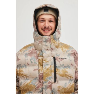 6. O'neill kurtka męska zimowa sportowa Xtrm Mountain snowboard narty 5K beżowa