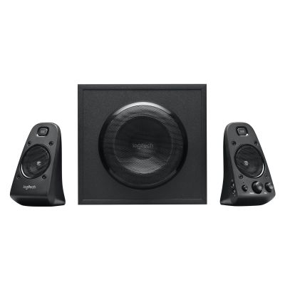 26. Logitech Z623 zestaw głośników 200 W Uniwersalne Czarny 2.1 kan. 35 W