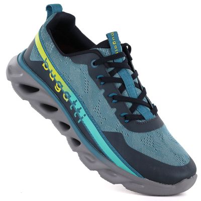 Półbuty sportowe męskie niebieskie Bugatti TT153193