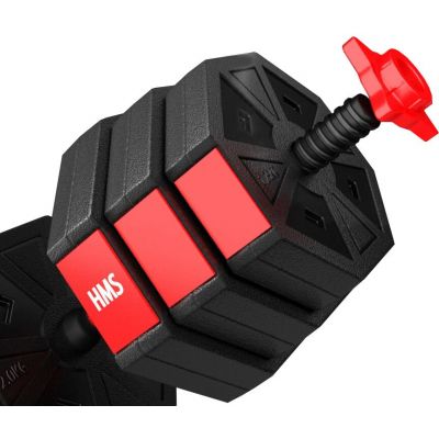 5. Sztangielka kompozytowa HMS SGC20 20kg + sztanga