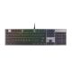 2. GENESIS Thor 420 RGB klawiatura Gaming USB AZERTY US English Srebrny