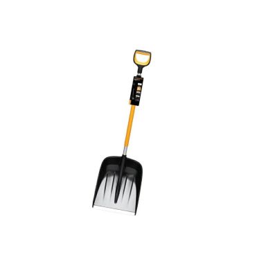 3. Fiskars 1057177 szufla/łopata Łopata do śniegu Metal Czarny, Pomarańczowy