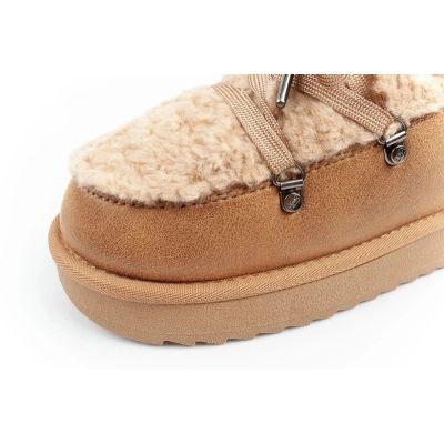 7. D.Franklin buty śniegowce dziecięce zimowe modne futerko ocieplane