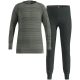 2. Bielizna termoaktywna - zestaw Odlo Set long ACTIVE WARM SET roz. 164cm Szara