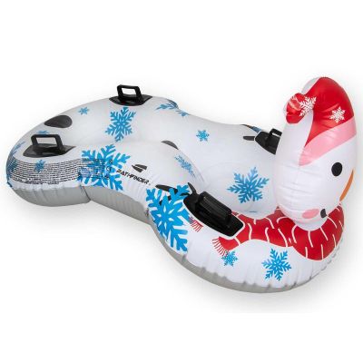 15. ŚLIZG SANKI DMUCHANE 2 OSOBOWE SNOWMAN 138x74x80CM