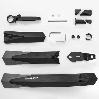 12. Zestaw błotników rowerowych Rockbros DNB-890 - czarny