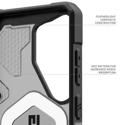 7. Urban Armor Gear Pathfinder pokrowiec na telefon komórkowy 17,5 cm (6.9") Popiół, Czarny