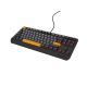 21. GENESIS Thor 230 TKL klawiatura Gaming USB + RF Wireless + Bluetooth QWERTY Czarny, Szary, Pomarańczowy