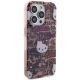 4. Etui Hello Kitty IML Tags Graffiti na iPhone 15 Pro - różowe