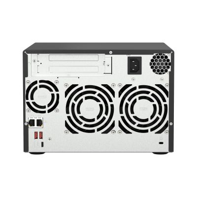 6. Qnap TS-673A-8G, Tower, 6 x 2.5"/3.5" SATA, AMD Ryzen V1500B 4C/8T, 8GB DDR4 (Max. 64GB), 2 x 2.5GbE, optional 10GbE, Single PSU, 250W