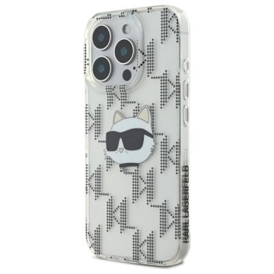 2. Etui Karl Lagerfeld IML Choupette Head Electroplated na iPhone 16 Pro Max - przezroczyste