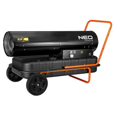 2. Nagrzewnica olejowa 50kW, zbiornik 50l, kółka