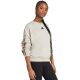 10. Bluza damska adidas Animal Print 3-Stripes French Terry Sweatshirt kremowa JM1836
