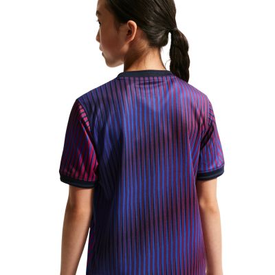 2. Koszulka dla dzieci Nike Paris Saint-Germain fioletowa IQ6946 420