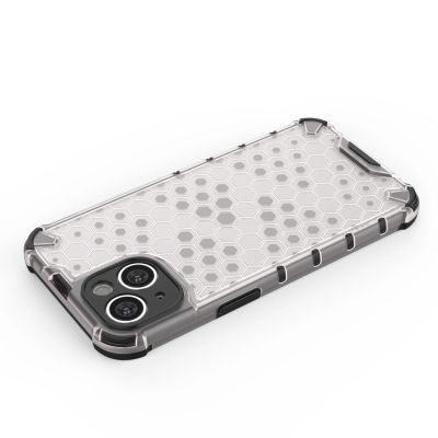 8. Honeycomb etui iPhone 14 Plus pancerny hybrydowy pokrowiec czarne