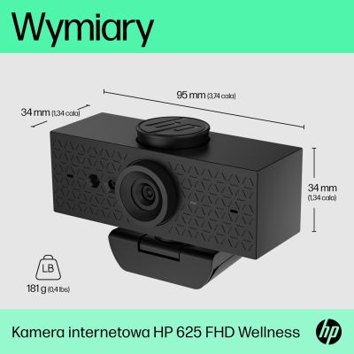 4. HP Kamera internetowa 625 FHD