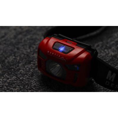 4. MONTIS LATARKA BATERYJNA CZOŁOWA/NAGŁOWNA LED Z SENSOREM "WAVE" MT002