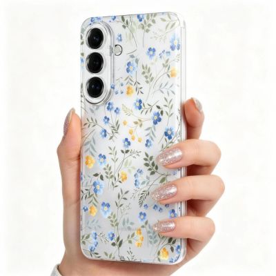 2. Etui Tech-Protect FlexAir na Samsung Galaxy A37 5G - wielokolorowe kwiaty