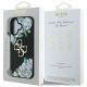 8. Etui Guess Grained Roses Big 4G logo na iPhone 16 - czarne