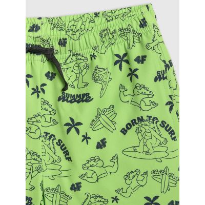 7. Spodenki plażowe boardshorty chłopięce 4F 4FJRSS26UBDSM215-91A