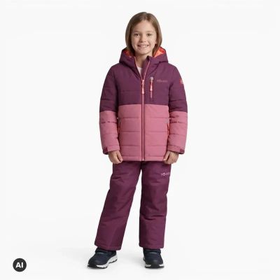 3. Trollkids Kids Hemsedal Snow Jacket XT deep ruby/frozen berry (513-253)