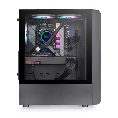 3. THERMALTAKE S200 TEMPERED GLASS ARGBX3 BLACK CA-1X2-00M1WN-00
