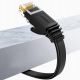 2. Kabel Ugreen NW102 50178 płaski sieciowy LAN Ethernet Cat. 6 10m - czarny