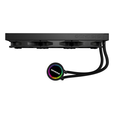 5. GENESIS CHŁODZENIE WODNE HYDRIA 360 CZARNE