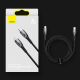 19. Baseus Glimmer Series kabel do szybkiego ładowania USB-A - USB-C 100W 480Mb/s 1m czarny