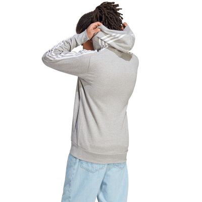 7. Bluza adidas Essentials French Terry 3-Stripes Full-Zip Hoodie M IC9833
