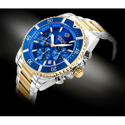 2. Zegarek Męski Giewont Chronograph Sapphire Multikolor GW3970-B5