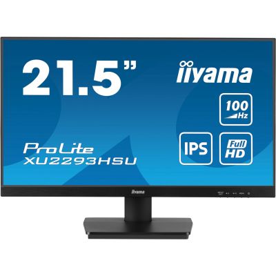 3. iiyama ProLite XU2293HSU-B7 monitor komputerowy 54,6 cm (21.5") 1920 x 1080 px Full HD LED Czarny