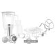 17. Sencor STM 6350WH robot kuchenny 1000 W 4,5 l Biały Wbudowane wagi