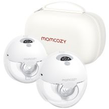 Podwójny przenośny bezprzewodowy laktator MOMCOZY M5