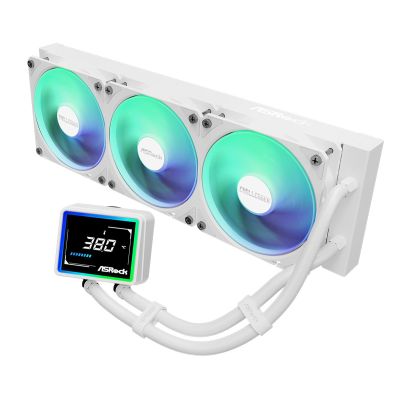 38. Chłodzenie ASRock Challenger White 360 Digital