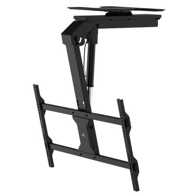 4. Uchwyt elektryczny do TV Maclean, sufitowy, obsługa Tuya, max. VESA 800x400, reg. w poz. +90°~-90°, dla TV 43-86", max. 45kg, MC-109 T